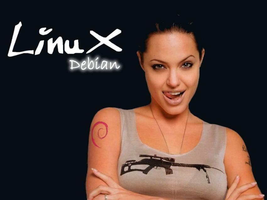 Angelina Jolie Debian
