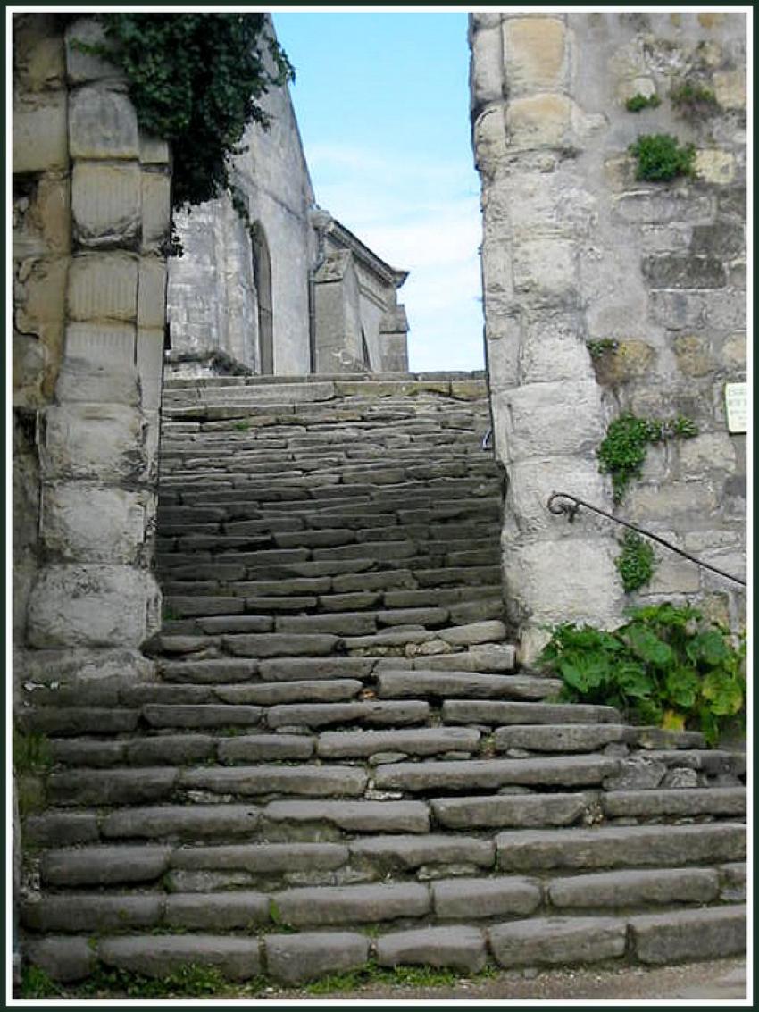 Escalier  Auvers sur Oise (95)
