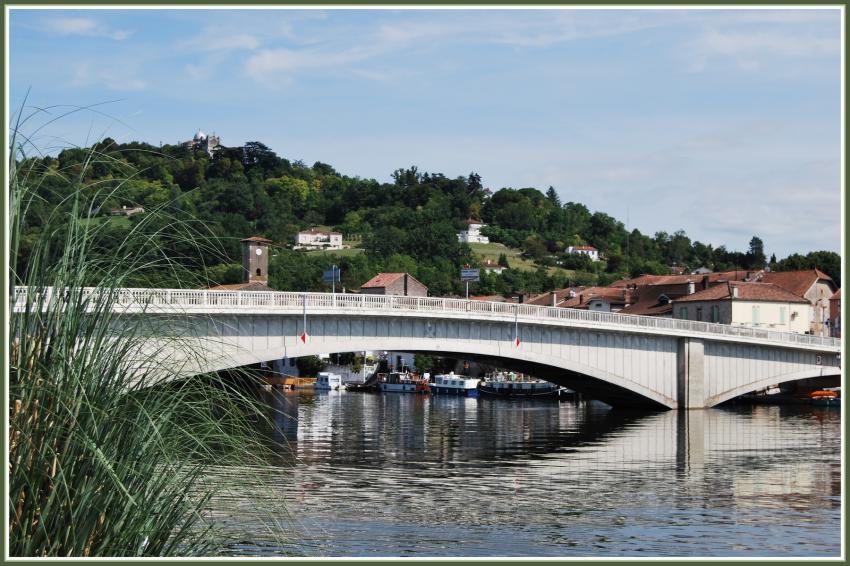 Pont sur le Lot  Saint-Sylvestre (47)