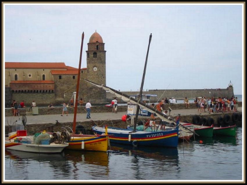 Collioure (66) - Les barques