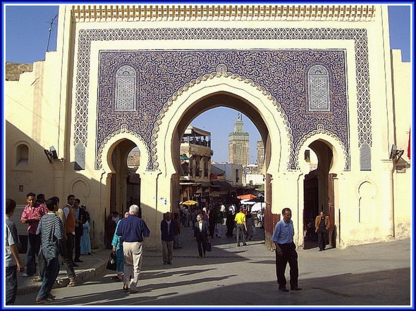 Porte Bleue  Fs (Maroc)