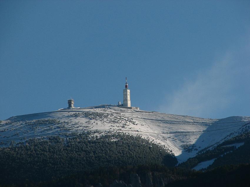 Premire neige sur le Mt Ventoux