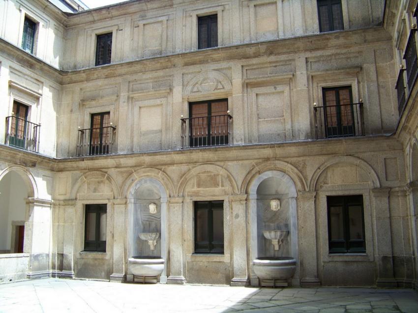 Cour intrieure du Monasterio del Escorial (Madrid