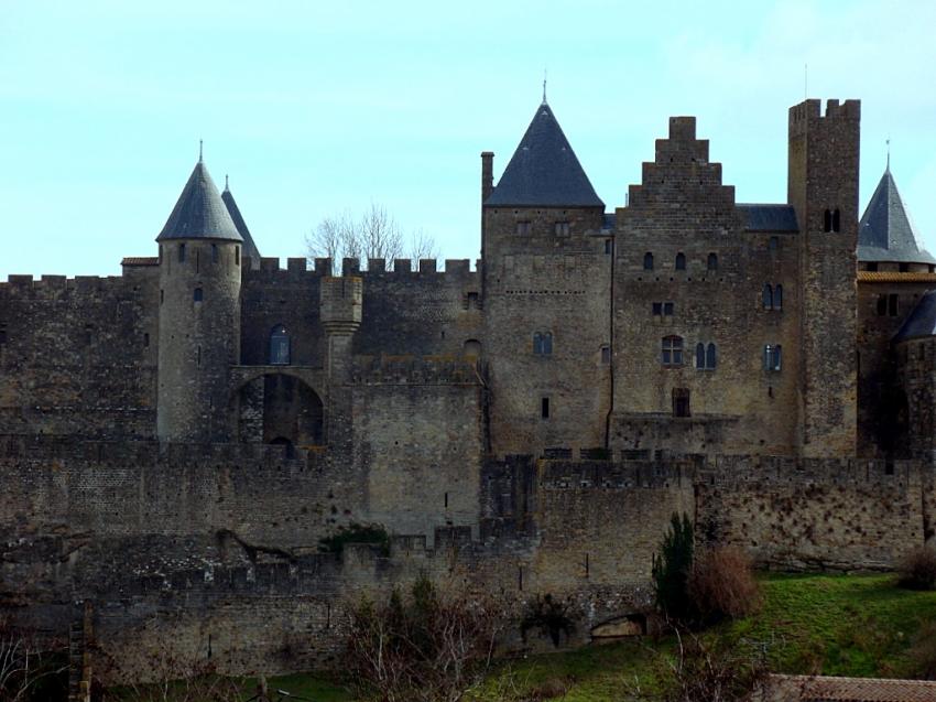 une partie de la cite de Carcassonne