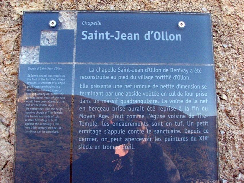 Chapelle St Jean d'Ollon