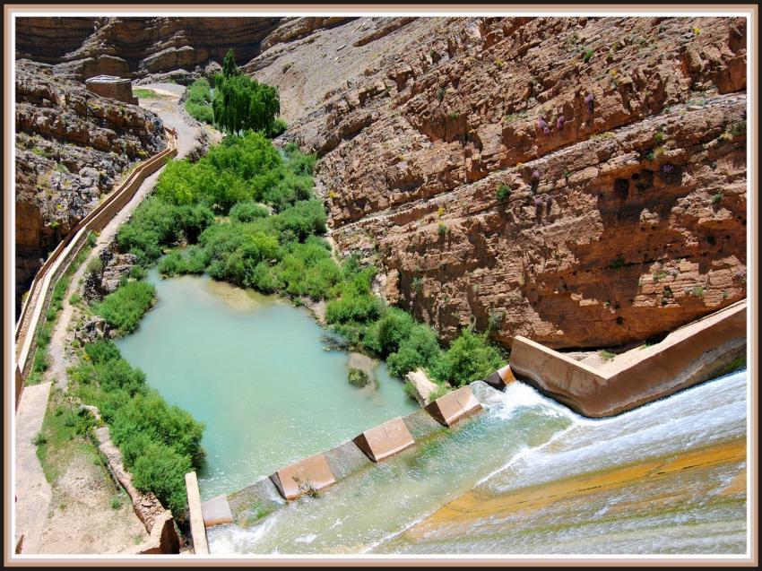 Maroc - Barrage  Oussikis
