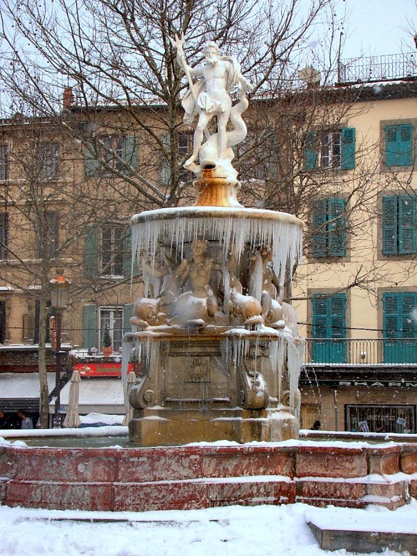 fontaine gele  de carcassonne