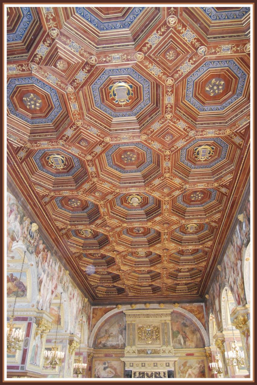 Chateau de Fontainebleau - plafond