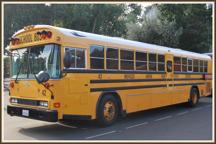 School-bus en Californie