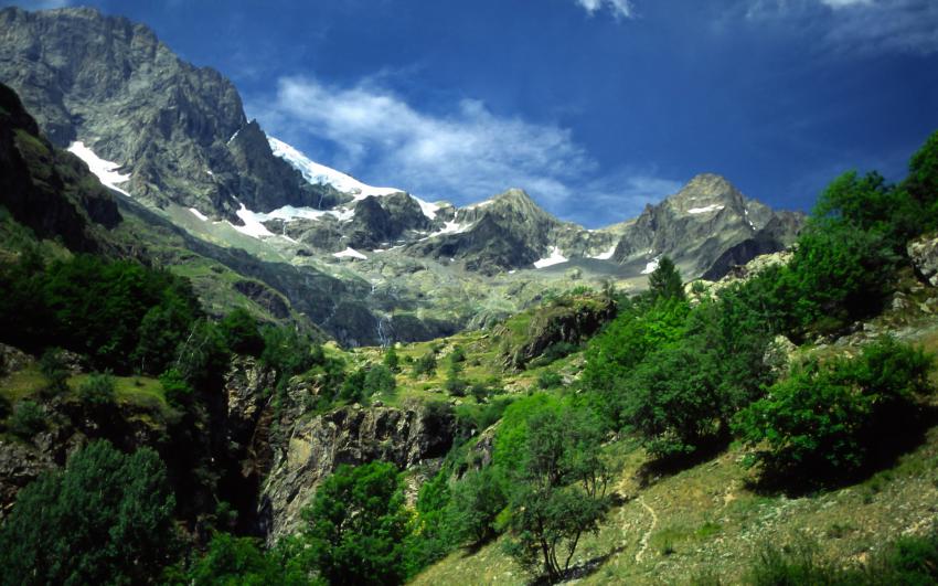 Le Valgaudemar, Glacier des Rouies.