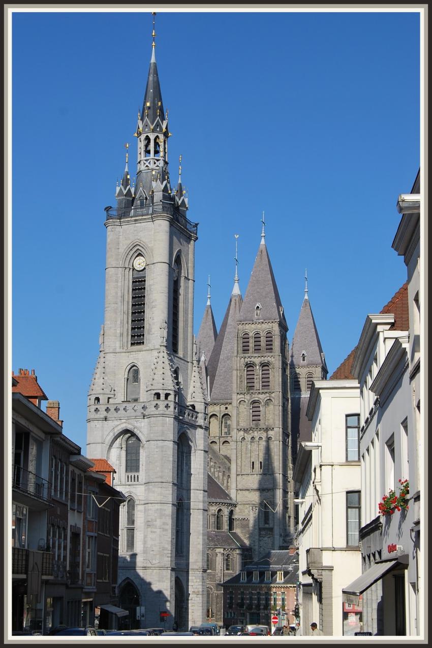 Tournai (Belgique) - Cathdrale et beffroi