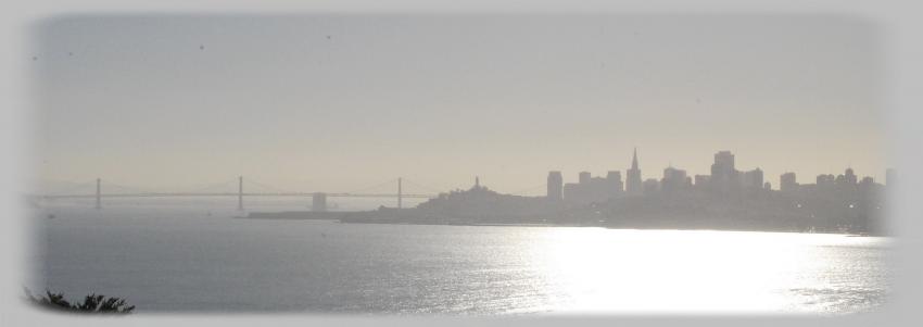 San-Francisco dans le soleil