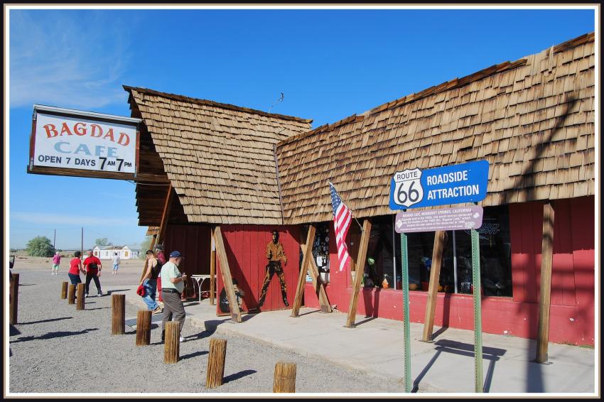 Route 66 - Bagdad Caf (Californie)