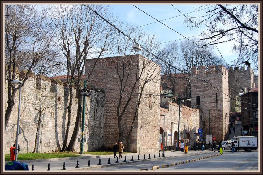 Istanbul - Les murailles de Topkapi