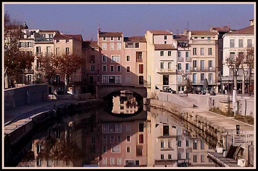 Narbonne (11) - Le canal de la Robine