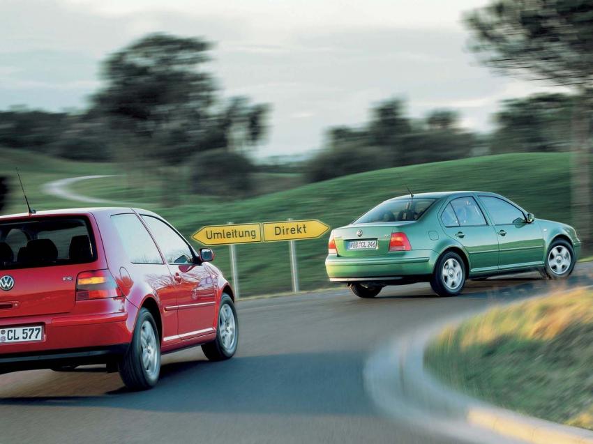 Volkswagen Golf IV FSi vs. Bora FSi