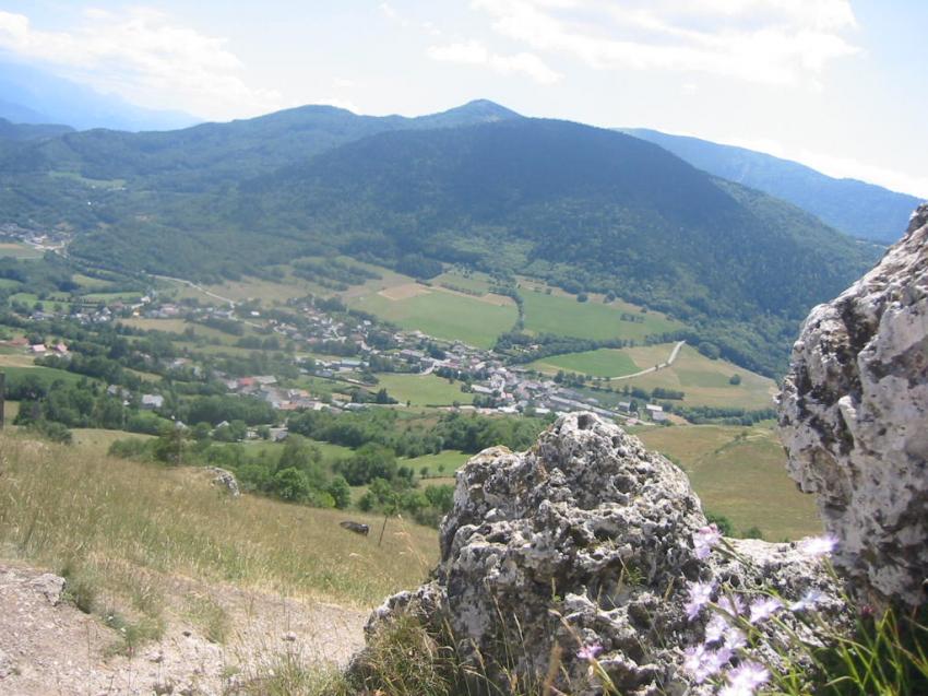 Vue sur l'Oisans (Alpes)