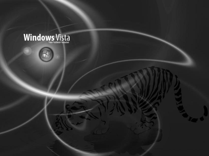 Windows Vista | Theme TIGER