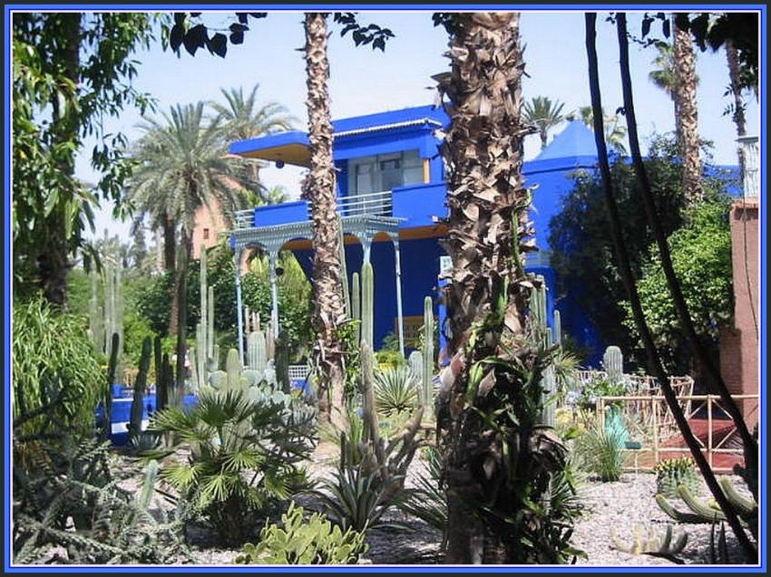 Maison bleue (jardins de Majorelle)