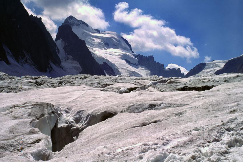 Vallouise, la barre des Ecrins.