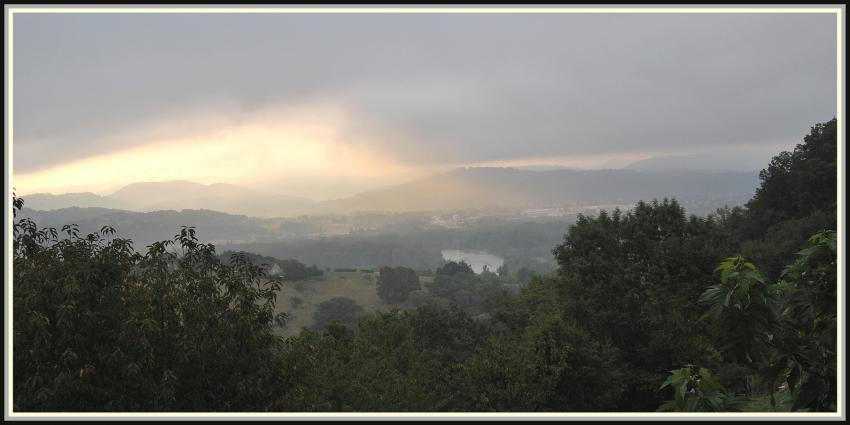 Orage dans la valle de la Dordogne