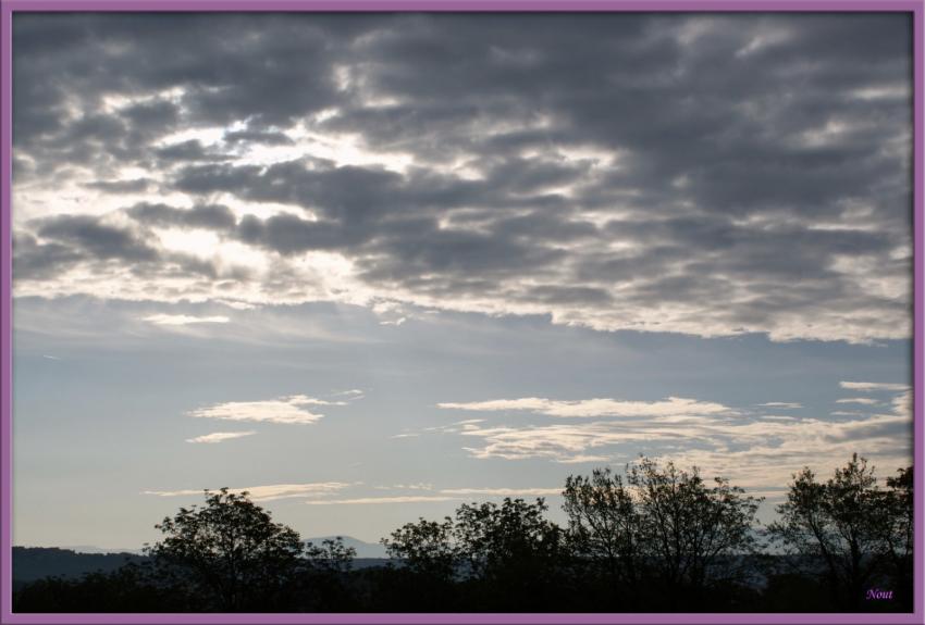 Nuages du soir