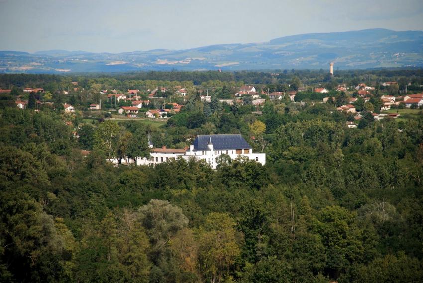 La Bastie d Urf depuis Montverdun