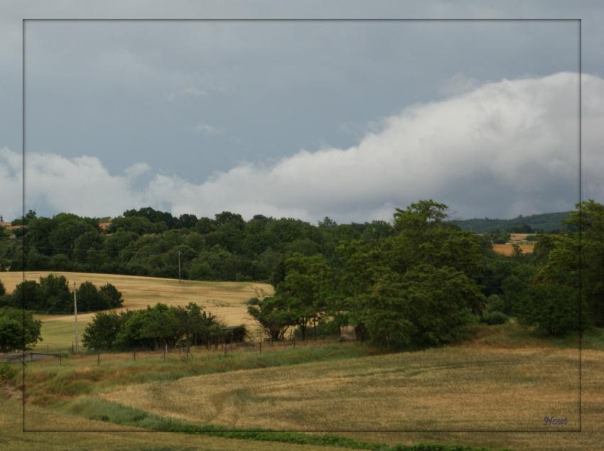 le ciel menace