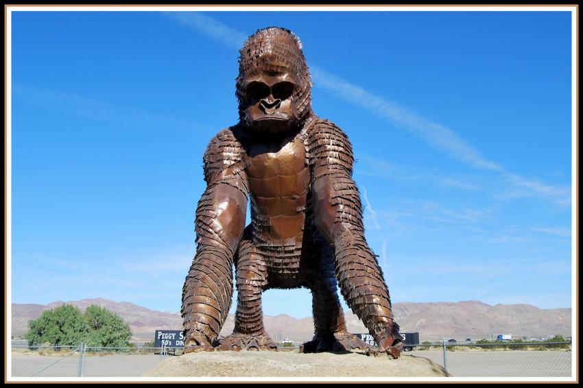 King Kong chez Peggy Sue à Barstow (Californie)