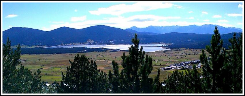 Lac de Matemale dans les Pyrnes