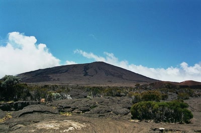 La Réunion , sommet du volcan