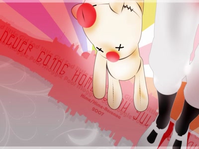 Poor moogle,sad little girl