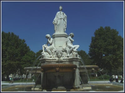 Fontaine Pradier à Nîmes (30)