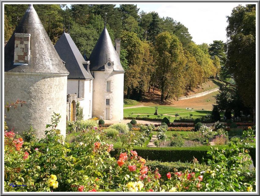 Les jardins du château de la Chatonnière