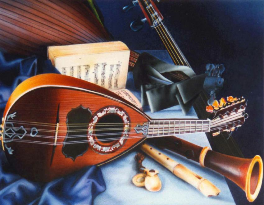 "Nature morte à la mandoline"