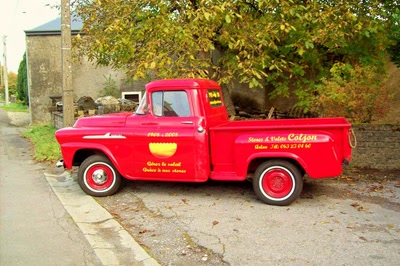 vieux camion restauré