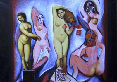 Peintures du peintre Aldéhy.