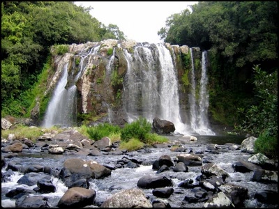 Cascade à La Réunion...