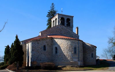Eglise de Marclopt ,Loire 42