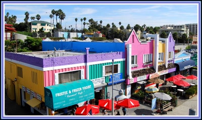 Los Angeles - sur la plage de Santa Monica