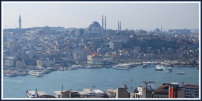 Istanbul - La Corne d'Or vue de la tour Galata