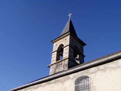 clocher du village d"angles